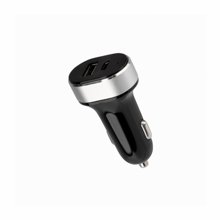 Автозарядка в прикуриватель REXANT АЗУ USB-A+USB-C, 3.1 A черная