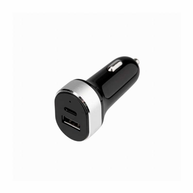 Автозарядка в прикуриватель REXANT АЗУ USB-A+USB-C, 3.1 A черная
