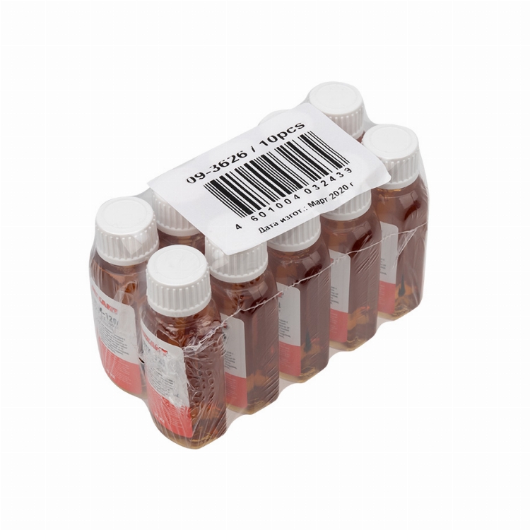 Флюс для пайки REXANT, ЛТИ-120, 30 мл, с кисточкой, флакон
