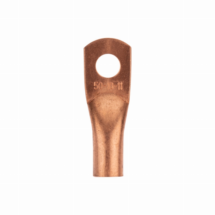 Наконечник медный ТМ 50-10-11 (50мм² - Ø11мм) (в упак. 50 шт.) REXANT