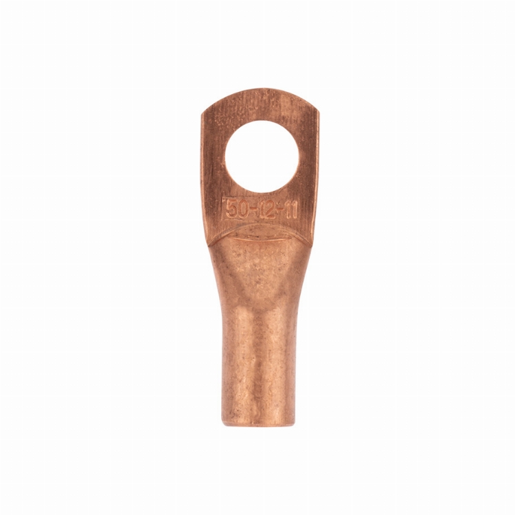 Наконечник медный ТМ 50-12-11 (50мм² - Ø11мм) (в упак. 50 шт.) REXANT