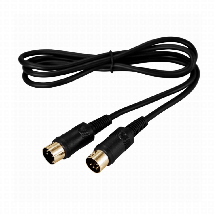 Шнур DIN 5 Pin - DIN 5 Pin, длина 1,5 метра (GOLD) REXANT