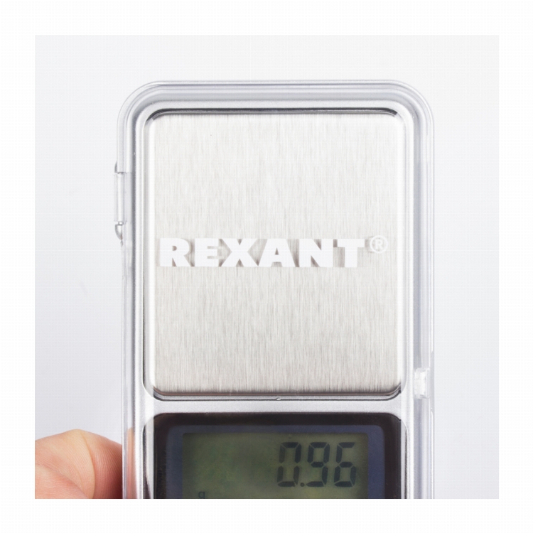 Весы карманные электронные от 0,01 до 200 грамм REXANT